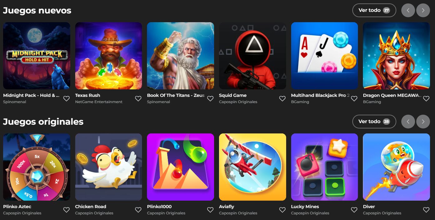 Capospin Casino 1751402084489